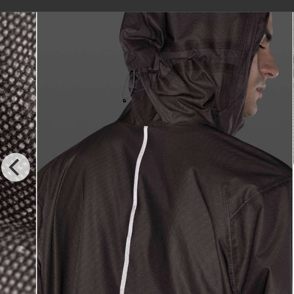 Lululemon-Lab Men's Saura Jacket Black Granite-Size Small - Picture 9 of 17